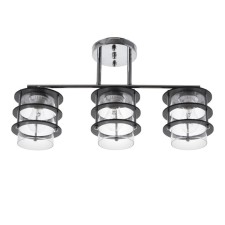 Chandelier 1998/3 E27 60W chrome 47x12x25 cm Bayerlux