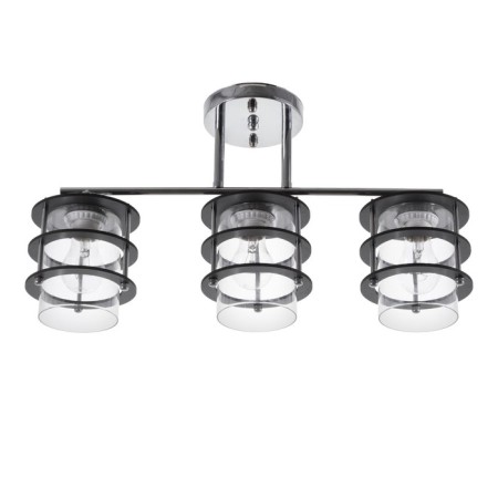 Chandelier 1998/3 E27 60W chrome 47x12x25 cm Bayerlux