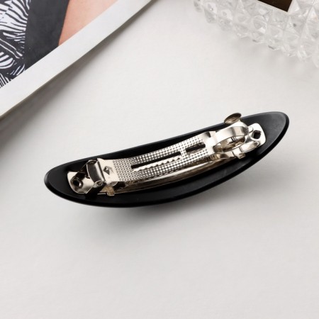 Hair hairpin "Silva" geometry shine, 9.5 cm, mix-1