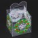 New Year. Box gift New Year's folding PVC "Happy New Year" 5 x 5 x 5 cm.