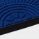 Rug -shaped semicircular shade of Welcome arch, 40 × 60 cm, with a edging, blue color