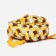 Baby backpack on lightning, 3 outer pockets, yellow color