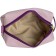 Lightning cosmetic bag, lilac color