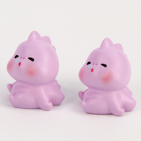 Miniature Puppet "Sleep Dragon", set 2 pcs., Size 1 pc. - 2.5 × 2 cm-2