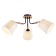 Ceiling light Ambrella Light, Modern, TR4731, 3HE27, Black Color