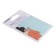 Block with a sticky edge of 73 x 74 mm, Devente Mentality, 30 sheets, 4 colors, mix