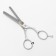 Filtering scissors with emphasis, blade - 5.5 cm, silver color