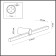 Wall lamp Abri IP54 LED 8W 4000k