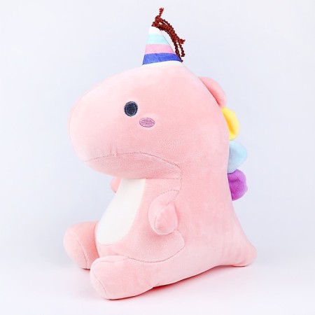 Soft toy "Unicorn", 25 cm, pink color-2