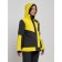 Ski jacket female, size 42, yellow color