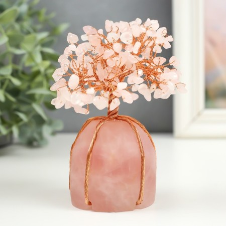 Souvenir Metal, Acryl "Treet of Good luck - Rose Rose roots