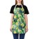 Apron kitchen with a photo print "Lemons and tropics", adjustable, size OS