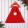 New Year's cap with a sticker, red