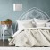 Konni set: cover 230 x 250 cm, pillowcase 45 x 45 cm - 2 pcs, beige color