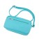 Female bag, artificial leather, blue 20x6x12 cm