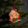 Christmas tree toy "House of sweets" 6 × 7.6 × 5.5 cm, from batteries, glow warm white