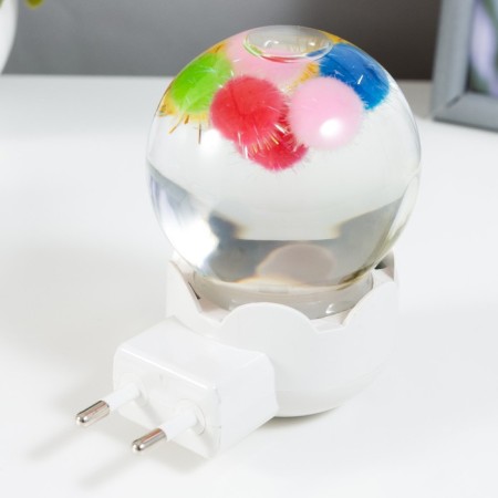 Nightlight "balls" LED white 7x7x11 cm Risalux-6