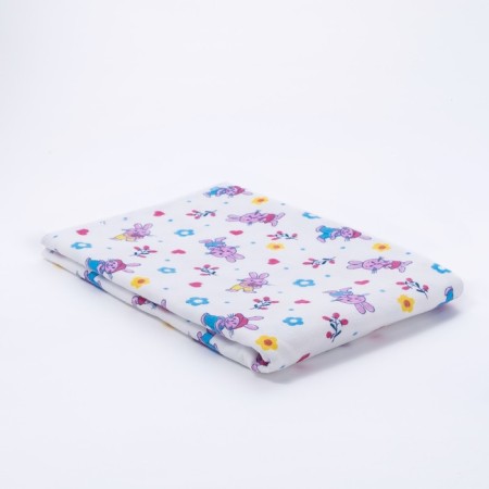 Flanel diaper, size 90x130 cm, color mix-5