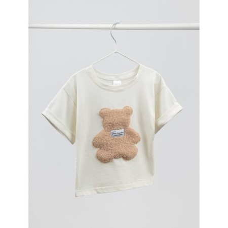 T -shirt Children's Amarobaby Bear, height 110 cm, white color-7