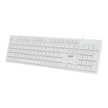 Keyboard Acer OKW123 White USB (zl.kbdee.00d)-3