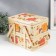 Bamboo Bamboo 2B1 "Garden with peonies" with handles 21x20x27 cm
