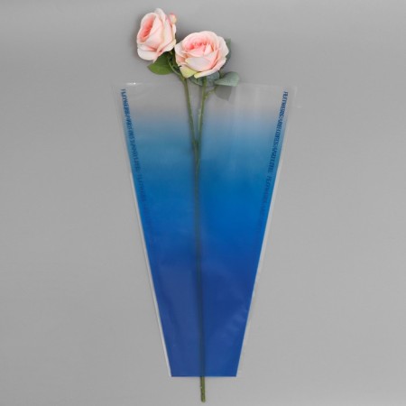Package Concert Flowers, "Transition", 29+10x45 cm, royal blue-1