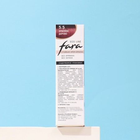 Hair dye fara eco line 5.5 Red tree, 125 g-1