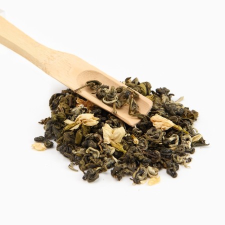 Chinese green jasmine tea "Jasmine shell, Mol Xue LO", 100 g, 2023-2