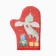Set of kitchen. Dolyana "Gift": mittens 20x28 cm, severity 17x17 cm, 35% HL, 65% PE