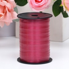Tape for decor and gifts, burgundy, 0.5 cm x 250 m