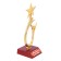 The Cup "Bright Asterisk", award figure, gold, plastic, 18 x 7 cm.