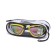 ATEMI N5301 swimming glasses, silicone, black/yellow color