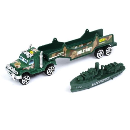 Inertial truck "Military", Mix colors-1