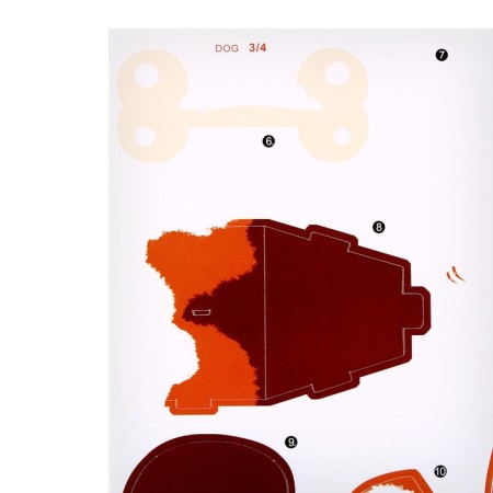 Set for creativity Sector 3d figures "Dog"-2
