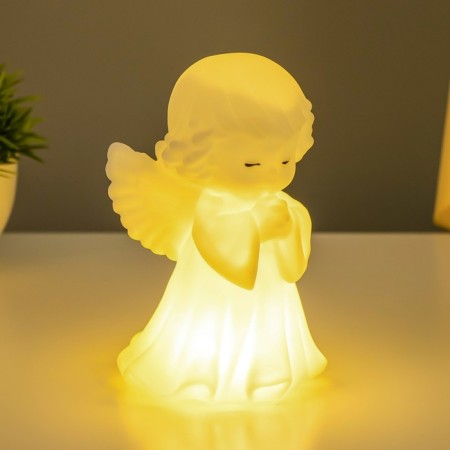 Spinker "Angel" LED battery 3XLR white 8.5x8x14.5 cm Risalux-2