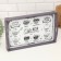 Wooden tray for breakfast "CoffeeMania" 43x27.5x7 cm