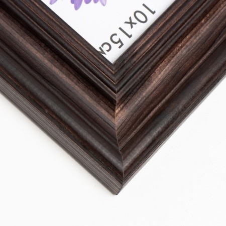 Photo frame Liza 10x15 cm dark brown-2