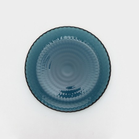 Dessert glass plate "I idyll", d = 19 cm, color London Topaz-1