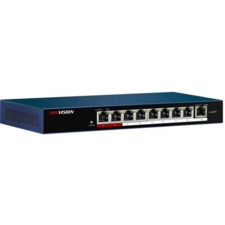 Hikvision DS-3E0109P-E/M (b), uncontrollable, 9x10/100Base-TX-1