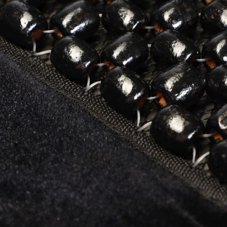 Torso-massager, on the seat, black-3
