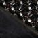 Torso-massager, on the seat, black