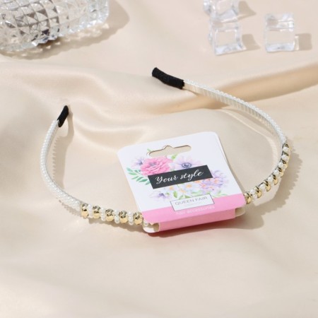 Hair cap "Monica" pearls, 0.5 cm-1