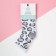 Children's socks KAFTAN "Leopard", size 18-20, white color