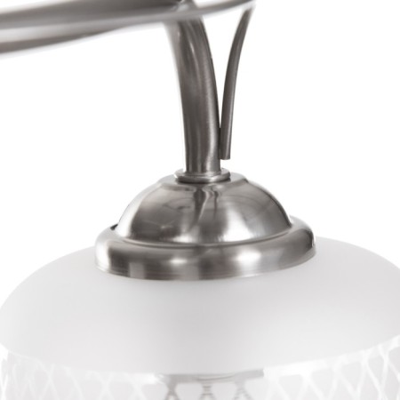 Cell chandelier Betty 3x40W E14 chrome 54x54x29 cm-6