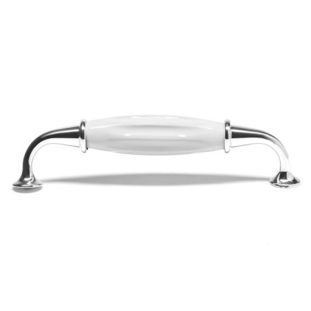 Stylish Cappio Ceramics 003 bracket handle, ceramic 96 mm, chrome-1