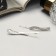 Invisibility for hair "Magic shine" (set 2 pcs) wave, 5.5 cm, silver