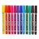 Flomasters 12 colors Luxor "Fun Liner", washed off, decor. Corpus, plastic pencil case