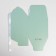 Gift folding box, packaging, “mint”, 12 x 12 x 12 cm