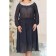Women's dress, size 56, blue color
