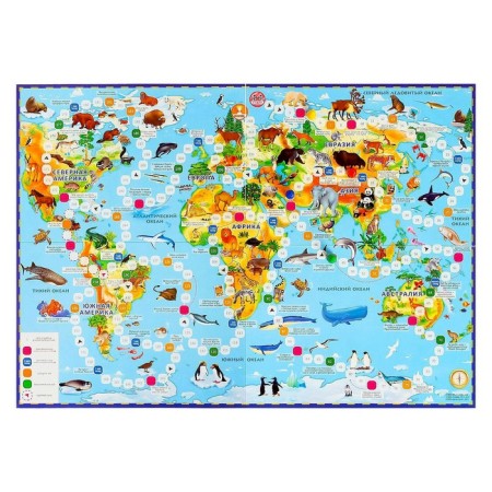 Board game "Animal World of the Earth"-4